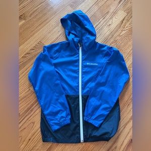 Columbia light weight jacket, boys 10/12